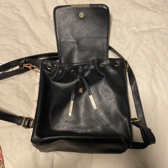 Fake Leather Backpack - Picture 4 of 4